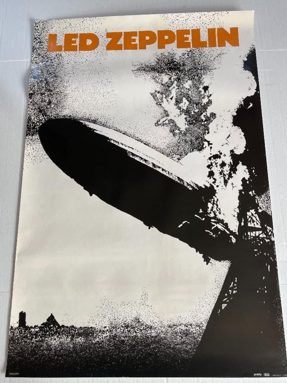 Led Zeppelin Large Music Poster Album Cover Debut Album 24x36" inch